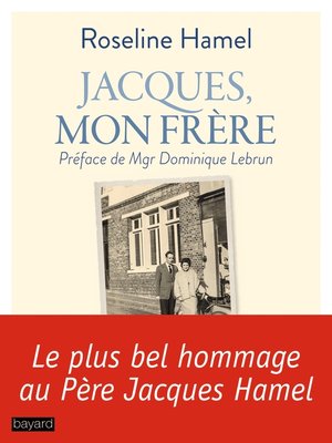cover image of Jacques, mon frère